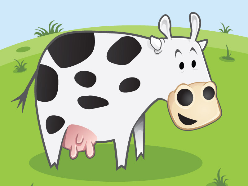 Happy Go Cow By Mathis Made On Dribbble