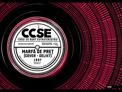 Vinyl ccse design graphic illustration typography vinyl