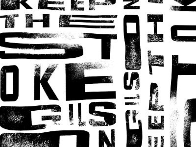 Scanner Type distressed grit scanner snowboard type typography wip xerox