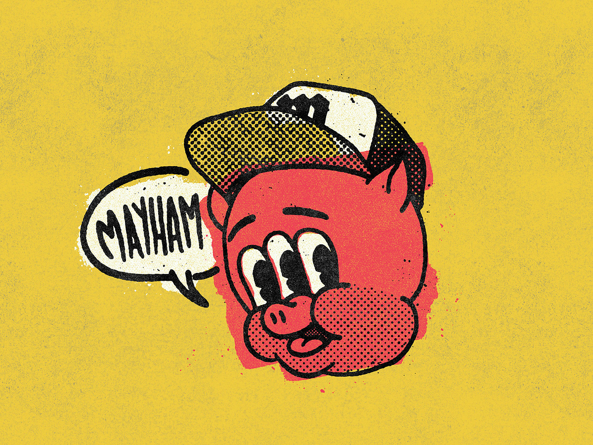 Mayham by Aaron May on Dribbble