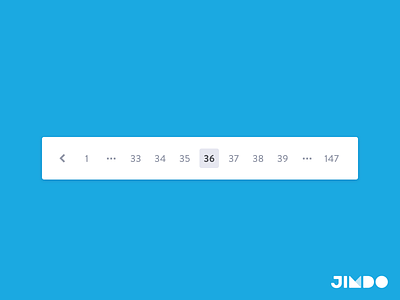 Pagination flat jimdo pages pagination simple