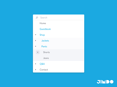 Nested List clean data light list search simple structure