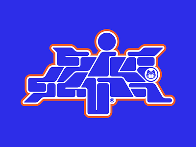 GILFGAVIN® branding design icon logo logos type typedesign typography vector y2k