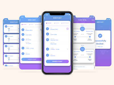Flying Ticket Booking App