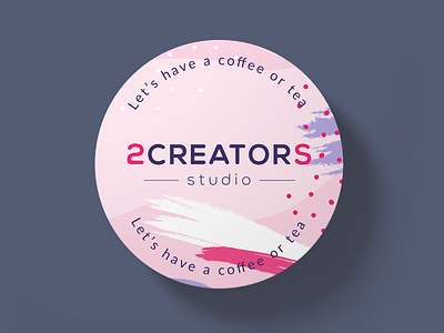 2Creators Studio Coffee or Tea Coasters