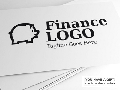 Finance Logo Template logo logo template mockup
