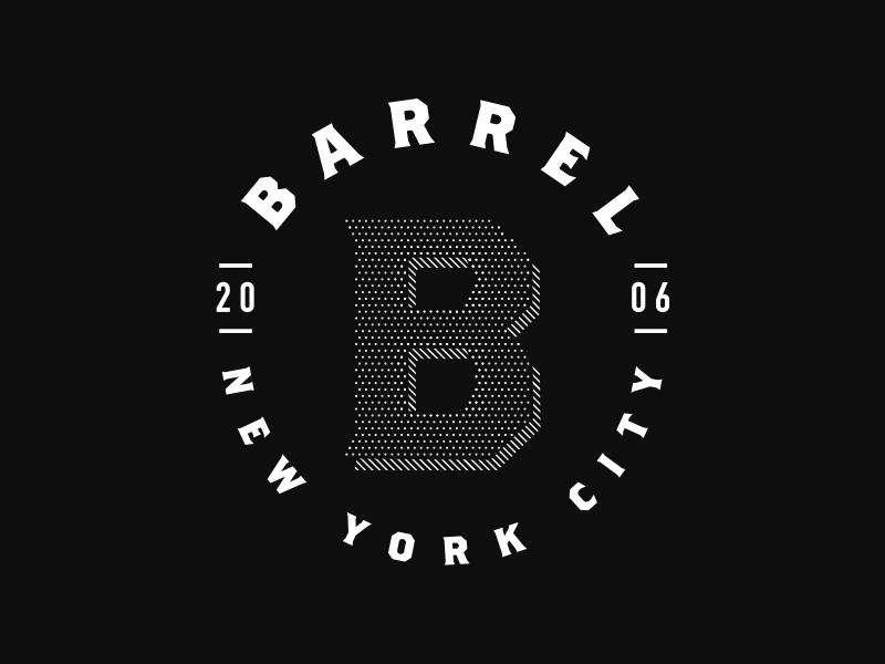 Barrel 11 Year Anniversary Logo Exploration awesome badge brand design designer fun logos logotype mark type typography wordmark