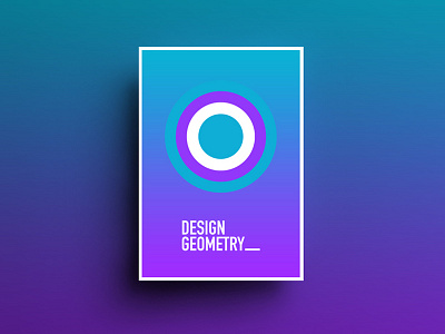 Design Geometry design forms fresh colors geometry minimalism poster shades shapes