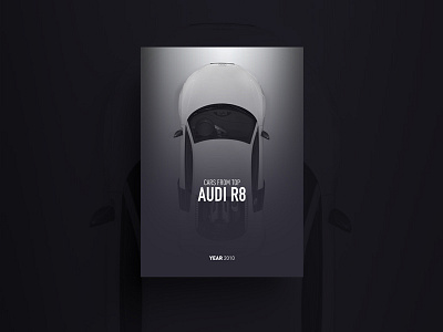 Cars from top audi cars design layout minimal poster shades ui visual web