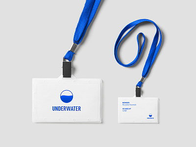 Underwater design designer gradient inspiration logo logo design minimal poster sea shades ui underwater