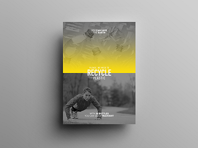 We need to Recycle behance design designer gradient inspiration minimal poster poster design shades ui