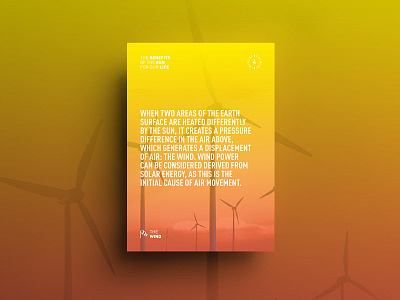 The Benefits of the Sun behance design designer gradient inspiration minimal poster poster design shades ui