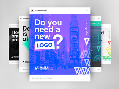 Self Promotion design designer freelance logo logodesign selfpromotion social socialmedia visual