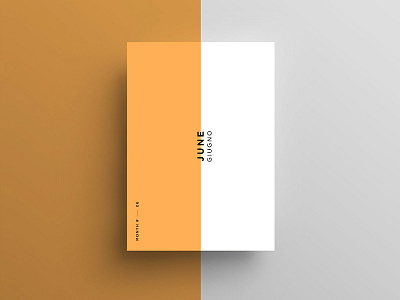 Minimal Months colors design freelance geometry layout minimal minimalist poster simple