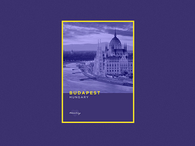 Budapest, see you soon! brand branding design designer freelance graphicdesign logo logodesign poster