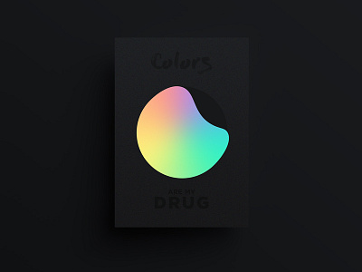 Colors are my Drug brand branding design designer freelance graphicdesign logo logodesign poster