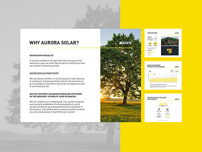 Aurora Solar Template branding brochure design designer freelance graphicdesign icons layout minimal template