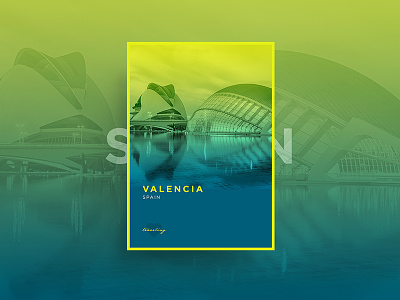 ♥︎ Traveling editorial freelance gradient graphicdesign graphicdesigner layout minimal poster posters valencia