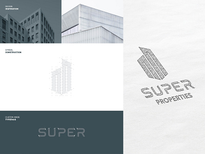 SUPER PROPERTIES Brand Design brandidentity branding design designer freelance freelancedesigner graphicdesign graphicdesigner logo logodesign logodesigner minimal