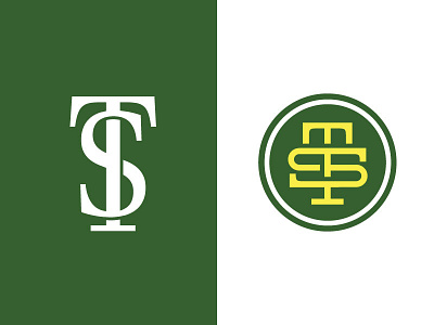 "TS" Monogram Logo branding logo monogram sports logos tennis logo