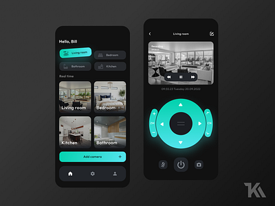 Smart Home App app design figma mob mobile design smart home ui ux