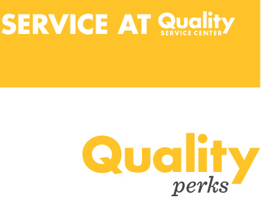 Quality Perks Branding futura logo sentinel