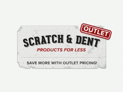 Scratch and Dent Outlet