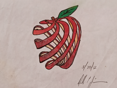 MC apple illustration