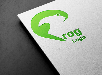 F for Frog logo branding logo logo maker