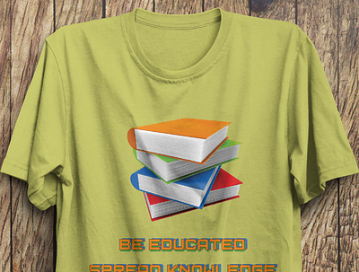 Book T-shirt Design