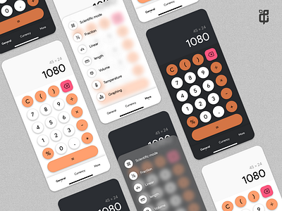 Calculator UI Design ui