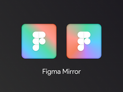 App Icon Figma Mirror graphic design logo ui