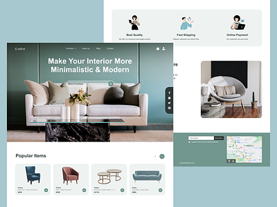 Ecommerce website for furniture shop