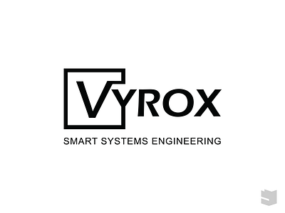 VYROX Logo 2017 2017 corporatelogo international logo logodesign mono sanserif vyrox