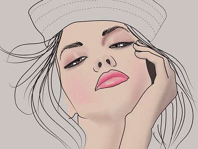 Digital pastel Sailor graphic design illustration vector