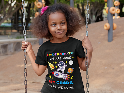 Kindergarten Graduate New First Grade Kids T-shirt