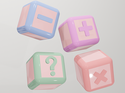 Trading Cubes 3d 3dart 3ddesign 3dmodeling blender branding cubes design illustration logo multiple toy toydesign trading