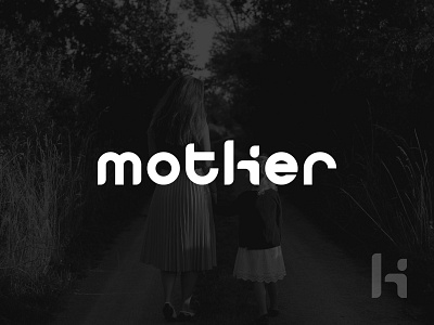 Mother dame design flat lettermark logo design ma mama mamma minimalist logo mother parent wordmark