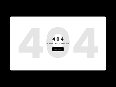 404 Error page found