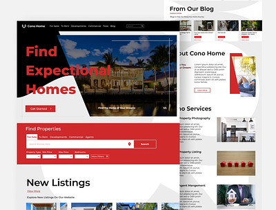 Real Estate Website by Surge branding design ui ux webdev website