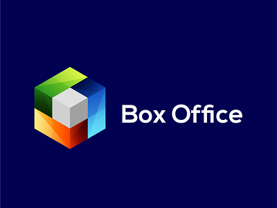 BOX OFFICE CONCEPT LOGO app branding design icon illustration logo typography ui ux vector