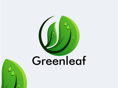 greenleaf logo design concept