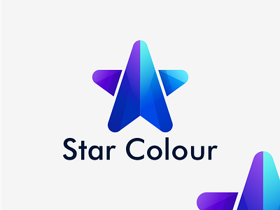 starcolour design logo concept