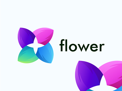 flower design logo app branding design icon illustration logo typography ui ux vector