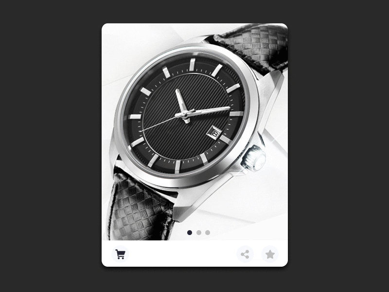 It's Time To Buy A Watch after effect animated gif interaction motion shopping ui