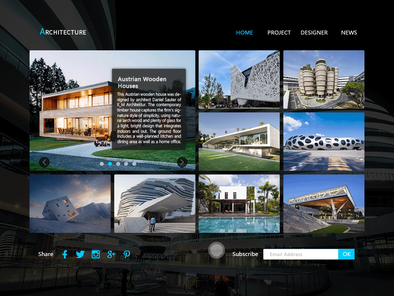 An Architecture Home Page