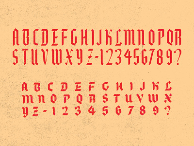 Type Specimen Modification calligraphy design font lettering typography
