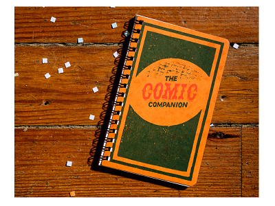 The Comic Companion Notebook lettering typography wonderbooks