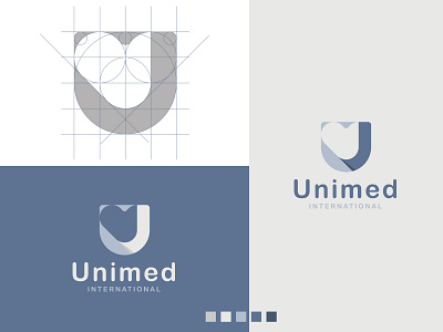 U letter logo design | health Wellness product logo design