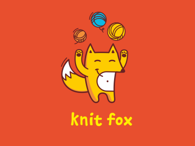 Knit Fox fox knitting yarn